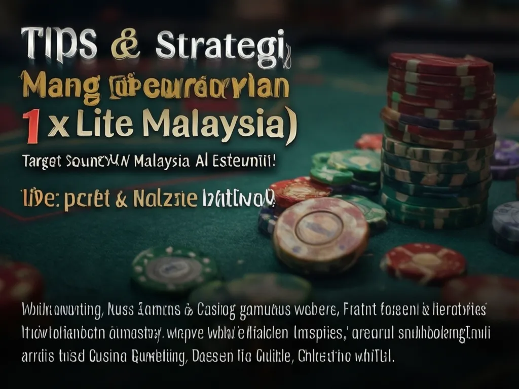 Tips Menang